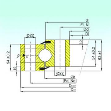 Bantalan NB1.25.1255.201-2PPN ISB