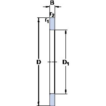 Bantalan GS 81234 SKF