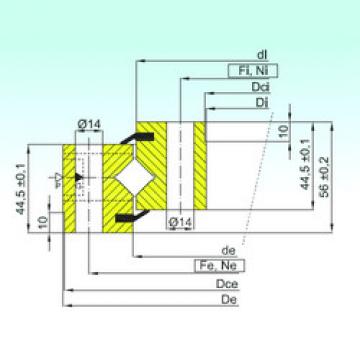 Bantalan NR1.14.0744.200-1PPN ISB