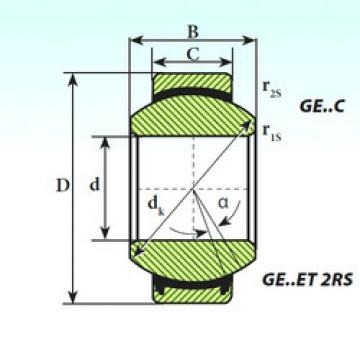 Bantalan GE 45 ET 2RS ISB