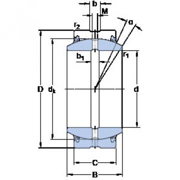 Bantalan GE 45 ES-2RS SKF