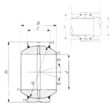 Bantalan GE 25GS-2RS IKO