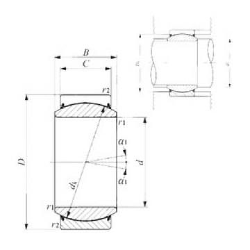 Bantalan GE 50EC-2RS IKO