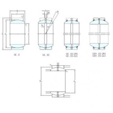 Bantalan GE40ES-2LS SKF