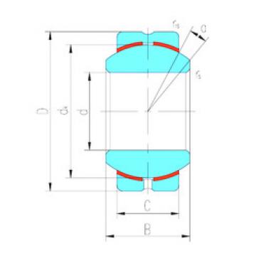 Bantalan GEBK6S LS