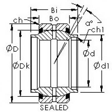 Bantalan GEWZ57ES-2RS AST