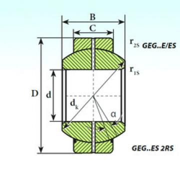 Bantalan GEG 140 ES 2RS ISB