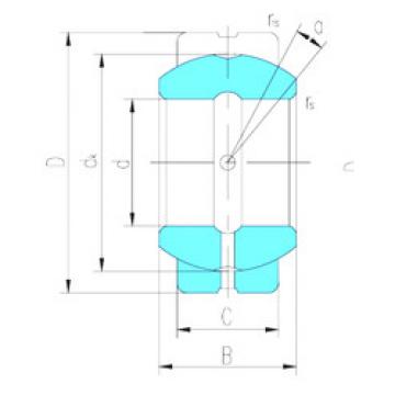 Bantalan GEG100ES-2RS LS