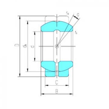 Bantalan GEGZ114ES-2RS LS