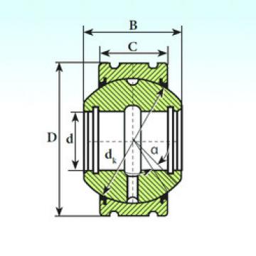 Bantalan GEK 45 XS 2RS ISB