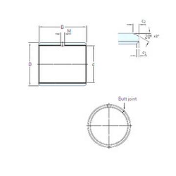 Bantalan PCZ 1416 M SKF