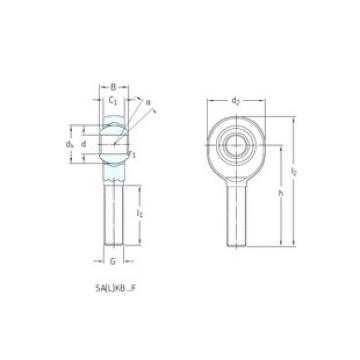 Bantalan SALKB16F SKF