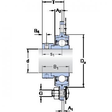 Bantalan PFD 35 FM SKF