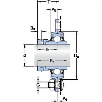 Bantalan PFD 20 WF SKF