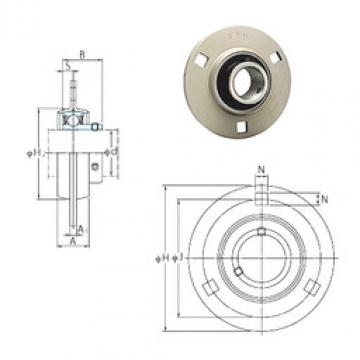 Bantalan SBPF206 FYH