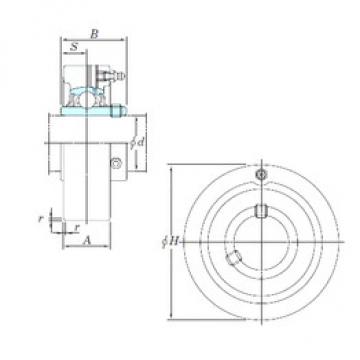 Bantalan UCC208 KOYO