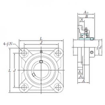 Bantalan UCF211-34 KOYO