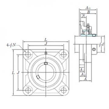 Bantalan UCFX14-44E KOYO