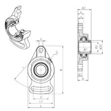 Bantalan UCFA205 SNR