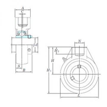 Bantalan UCHA211-32 KOYO