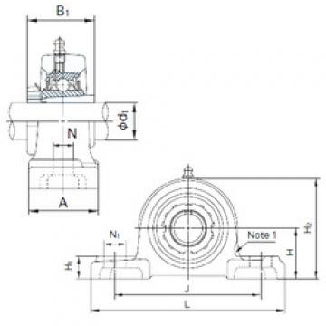 Bantalan UKP309+H2309 NACHI