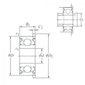 Bantalan WMLFN6012 ZZ KOYO