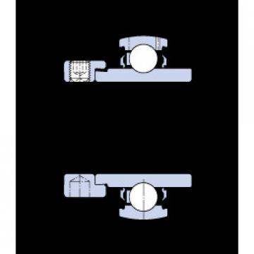 Bantalan YEL 204-012-2F SKF