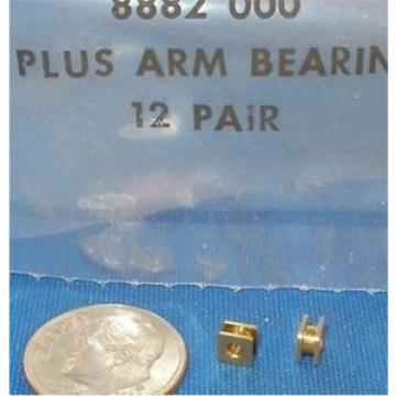 2 Aurora AFX G+ Slot Car InLine ARMATURE BEARINGS 8882