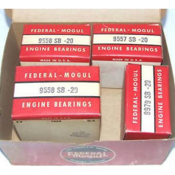 MAIN BEARING SET 1940-47 CHEVROLET CAR AND TRUCK (.020)