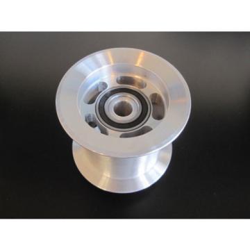 New Billet aluminum 3&#034; Idler Pulley dual bearing dragster funny car blower