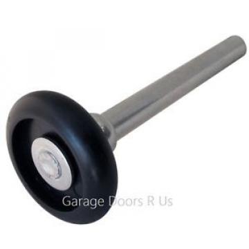 Black Nylon Bearing Less Garage Door / Car Wash Rollers for 2&#034; Track