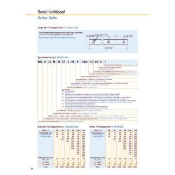 miniature LM Guide - Recirculating ball bearing guide - MR07-WN (rail + car)