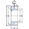 Bantalan 249/1000 CA/W33 SKF