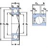 Bantalan 71910 CE/HCP4AL SKF