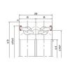 Bantalan 15TAB04DB-2LR NACHI