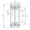 Bantalan ZKLN1545-2RS-PE INA