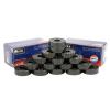 16 inline Skate Sealed Bearing Bronze Cage Black Ball Bearings Rolling #1 small image