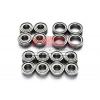 Jazrider Metal Sealed Ball Bearing (16pcs)Set For Tamiya TT02/TT02D 1/10 RC Car