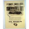 Vintage 1929 The Viking New Departure Ball Bearings Automotive Industries  Ad