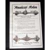 1914 OLD MAGAZINE PRINT AD, AMERICAN BALL-BEARING AXLES, EFFICIENCY STANDARD! #5 small image