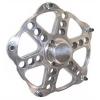 KEIZER ALUMINUM SPRINT CAR HUB W/BEARINGS,6 SPOKE,5 LUG,POLISHED