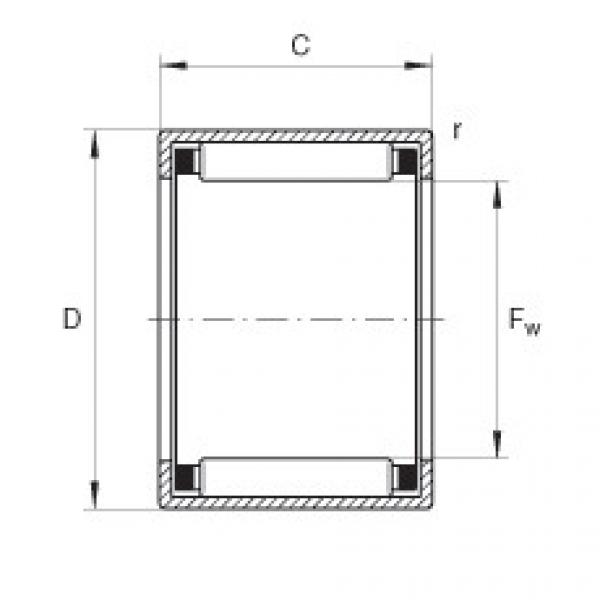 Bantalan HK2216 INA #1 image