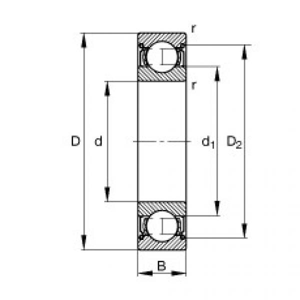 Bantalan 6210-2Z FAG #1 image