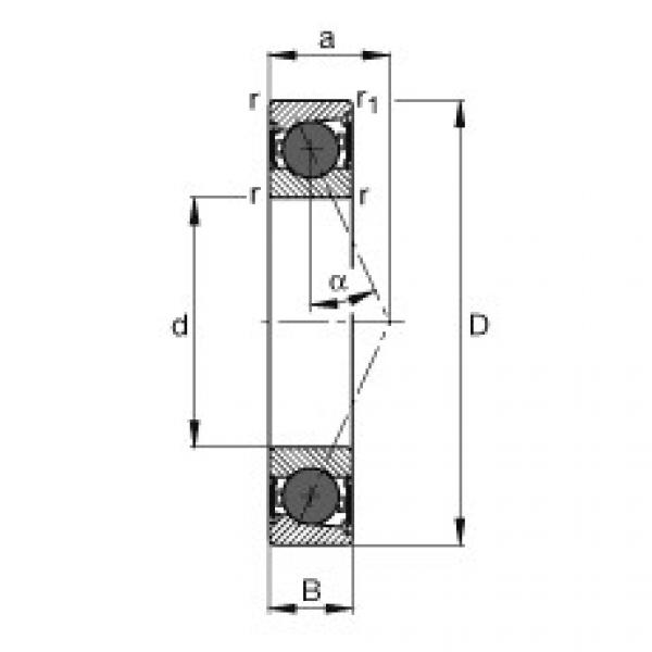 Bantalan HCB7003-E-2RSD-T-P4S FAG #1 image