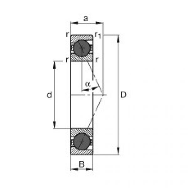 Bantalan HCB71902-E-T-P4S FAG #1 image