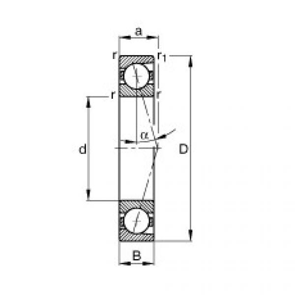 Bantalan B7216-C-T-P4S FAG #1 image