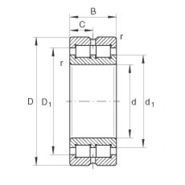 Bantalan SL014864 INA #1 image