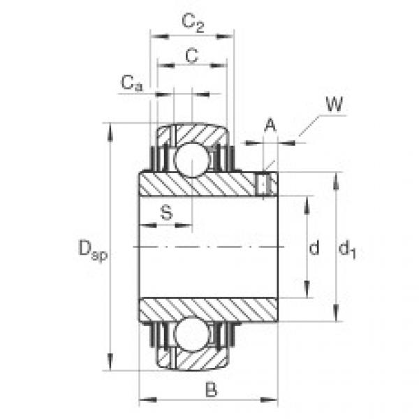 Bantalan GYE35-KRR-B-VA INA #1 image