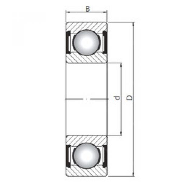 Bantalan 6022 ZZ ISO #1 image