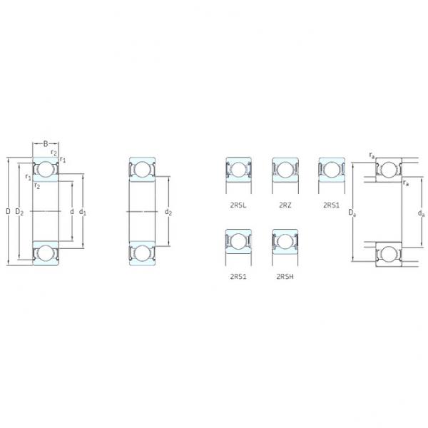 Bantalan 62202-2RS1 SKF #1 image